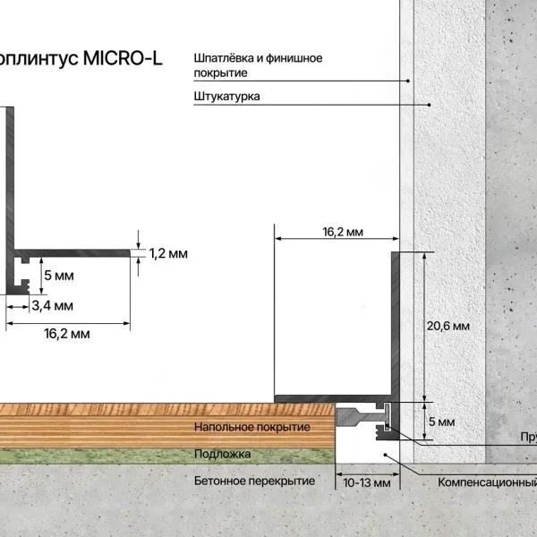 МИКРОПЛИНТУС LACONISTIQ MICRO L