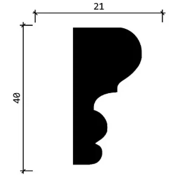 Молдинг dd608