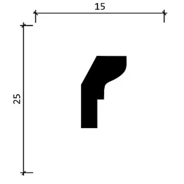 Карниз DD34