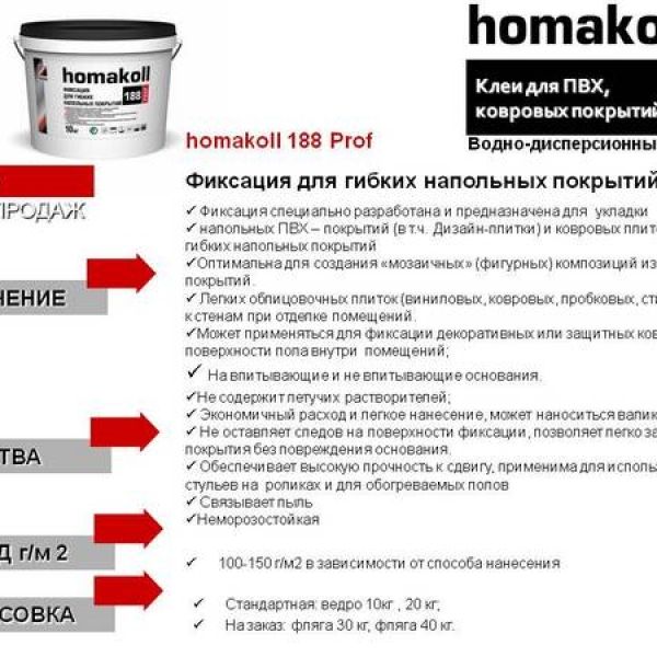 Фиксация Homakoll 188