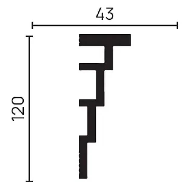 Карниз DD514