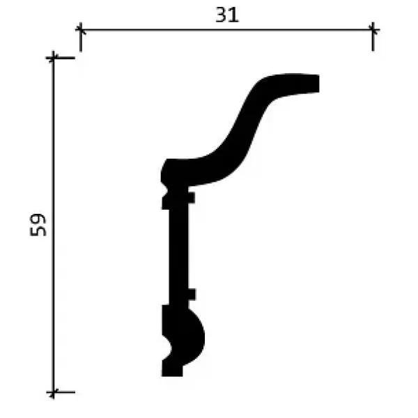 Карниз DD501