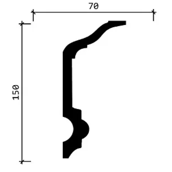 Карниз DD505