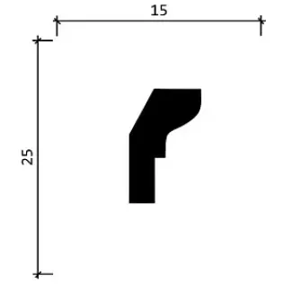 Карниз DD34