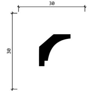 Карниз DD37