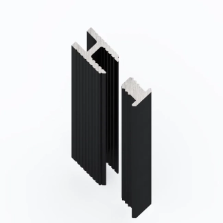 ТЕНЕВАЯ РЕЙКА LACONISTIQ DUAL mini ПОД ОБОИ, ПАНЕЛИ И КЕРАМОГРАНИТ