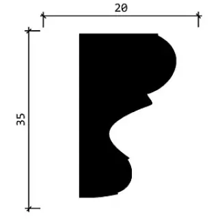 Молдинг dd607