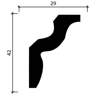 Карниз DD22